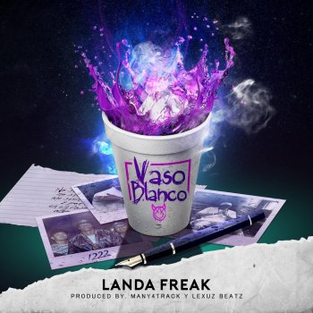 Landa Freak Vaso Blanco