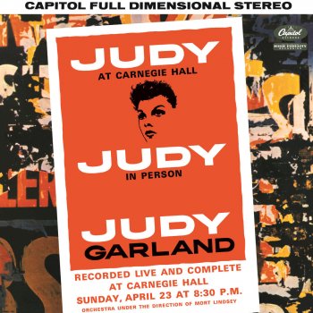 Judy Garland You're Nearer - Live