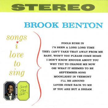 Brook Benton I'll Be Around