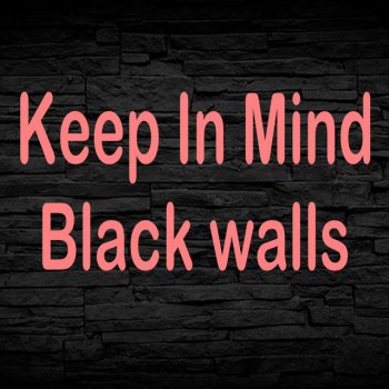 Исполнитель Keep In Mind, альбом Black walls
