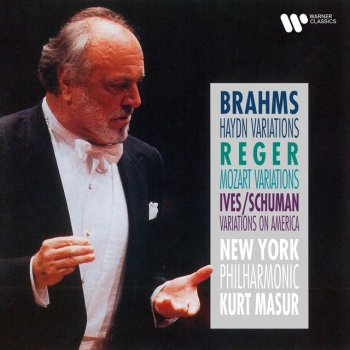 Max Reger feat. Kurt Masur & New York Philharmonic Reger: Variations and Fugue on a Theme by Mozart, Op. 132: Variation VIII. Molto sostenuto