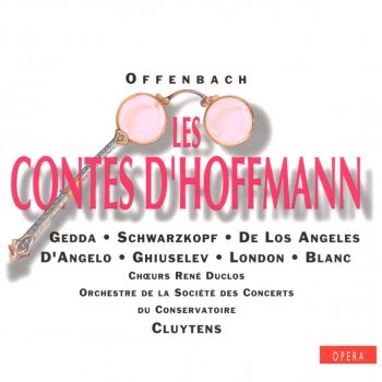 Jacques Offenbach, Nicolai Gedda/André Mallabrera/Choeurs René Duclos/André Cluytens/Orchestre de la Société des Concerts du Conservatoire & Andre Cluytens Les Contes d'Hoffmann (1989 Digital Remaster), Act I: Chanson et scène: Va pour Kleinzach! (Légende de Kleinzach: Hoffmann/Choeurs/Nathanaël)