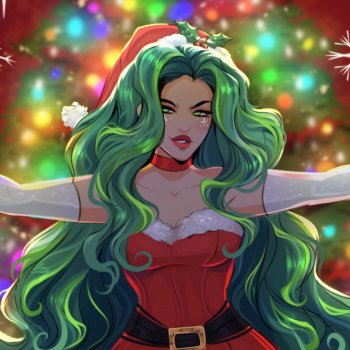 Lydia the Bard Santa Baby