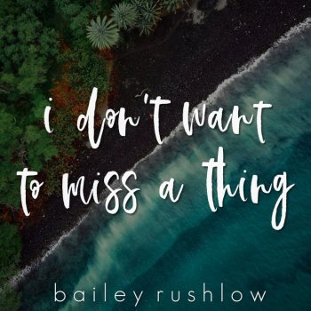 Bailey Rushlow I Don't Want to Miss a Thing - Acoustic