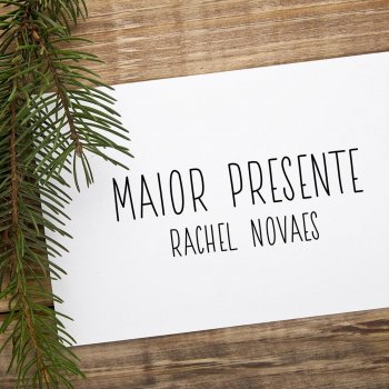 Rachel Novaes Maior Presente