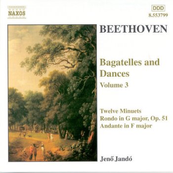 Ludwig van Beethoven feat. Jenő Jandó 12 Minuets, WoO 7 (version for piano): VII. Minuet in D Major