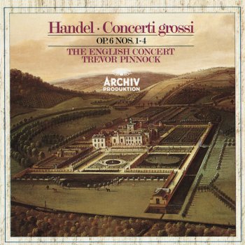 George Frideric Handel, Simon Standage, Elizabeth Wilcock, Anthony Pleeth, Robert Woolley, Trevor Pinnock & The English Concert Concerto grosso In A Minor, Op.6, No.4 HWV 322: 4. Allegro