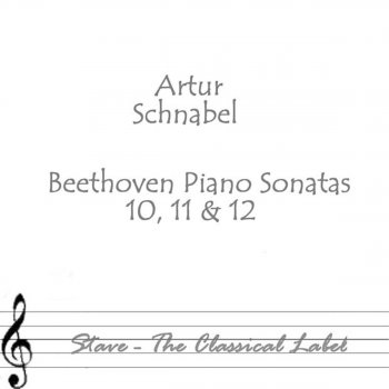 Artur Schnabel Piano Sonata No. 11 in B-Flat Major, Op. 22: II. Adagio con molto Expressione