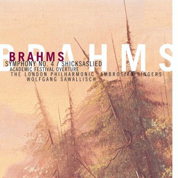 Johannes Brahms, London Philharmonic Orchestra/Wolfgang Sawallisch & Wolfgang Sawallisch Symphony No. 4 in E Minor, Op.98: I. Allegro non troppo