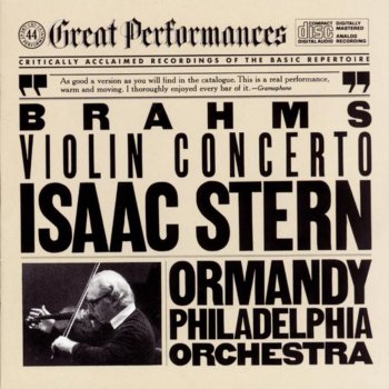 Исполнитель Isaac Stern feat. The Philadelphia Orchestra & Eugene Ormandy, альбом Brahms: Concerto In D Major for Violin and Orchestra, Op. 77