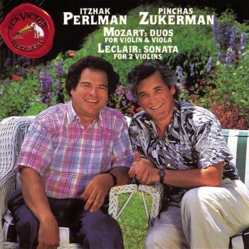 Wolfgang Amadeus Mozart feat. Itzhak Perlman & Pinchas Zukerman Duo for Violin and Viola, K. 424: III. Tema con variazioni