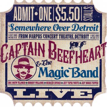 Captain Beefheart & The Magic Band Suction Prints (Live)