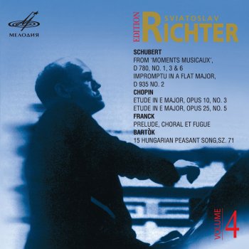 Sviatoslav Richter Etudes, Op. 10: No. 3 in E Major