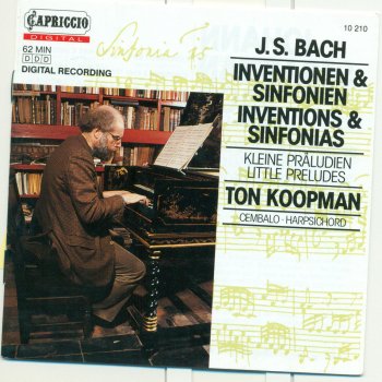 Bach, Ton Koopman 6 Little Preludes, BWV 933-938: Prelude No. 4 in D Major, BWV 936