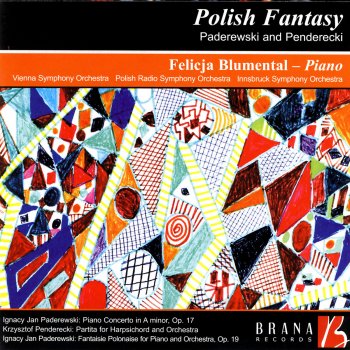 Исполнитель Felicja Blumental, альбом Polish Fantasy: Paderewski and Pendrecki