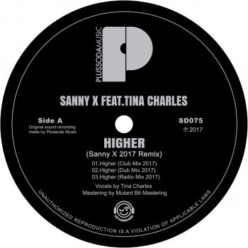 Sanny X feat. Tina Charles Higher (Sanny X Dub Mix 2017)