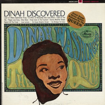 Dinah Washington Love Is A Many Splendored Thing