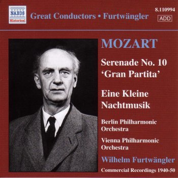 Wiener Philharmoniker feat. Wilhelm Furtwängler Serenade No. 10 in B-Flat Major, K. 361, "Gran Partita": V. Romanze (Adagio-Allegretto-Adagio)