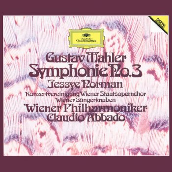 Gustav Mahler, Wiener Philharmoniker & Claudio Abbado Symphony No.3 In D Minor / Part 2: 3.- Wieder sehr gemaechlich, beinahe langsam