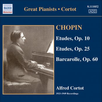 Frédéric Chopin feat. Alfred Cortot Barcarolle in F-Sharp Major, Op. 60