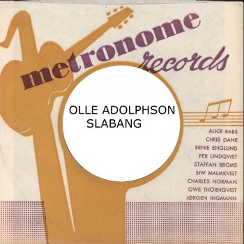 Olle Adolphson Slabang