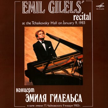 Felix Mendelssohn feat. Emil Gilels 3 Etudes, Op. 104b: No. 3 in A Minor - Live