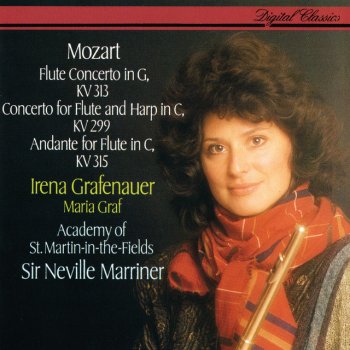 Wolfgang Amadeus Mozart, Irena Grafenauer, Academy of St. Martin in the Fields & Sir Neville Marriner Flute Concerto No.1 in G, K.313: 3. Rondo (Tempo di menuetto)