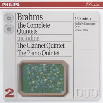 Johannes Brahms, Members of the Berlin Philharmonic Octet, Herbert Stahr, Alfred Malecek, Ferdinand Mezger, Kunio Tsuchiya & Peter Steiner Clarinet Quintet in B minor, Op.115: 4. Con moto