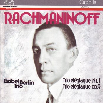 Исполнитель Gobel-Trio Berlin, альбом Sergej Rachmaninoff: Klaviertrios