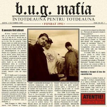 b.u.g. mafia Sus În Fum