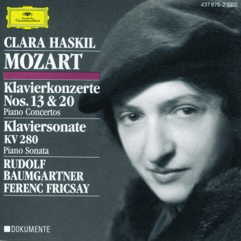 Wolfgang Amadeus Mozart, Clara Haskil, Festival Strings Lucerne & Rudolf Baumgartner Piano Concerto No.13 In C, K.415: 2. Andante - Cadenza: Nikita Magaloff