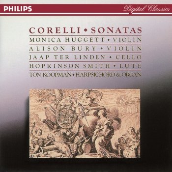 Arcangelo Corelli feat. Monica Huggett, Alison Bury, Hopkinson Smith, Ton Koopman & Jaap Ter Linden Sonata in G, Op.1, No.9: 4. Adagio