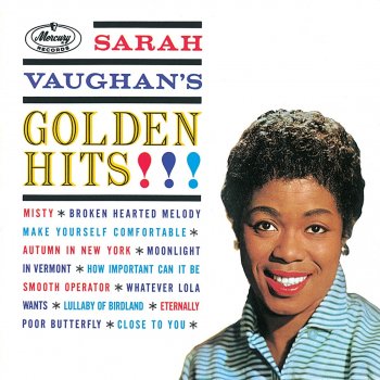 Sarah Vaughan Moonlight In Vermont