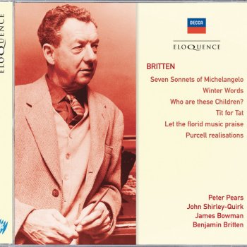 Benjamin Britten feat. Sir Peter Pears Winter Words, Op.52: The Little Old Table