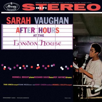 Sarah Vaughan Three Little Words (Live at the London House, Chicago, 1958)