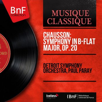 Detroit Symphony Orchestra feat. Paul Paray Symphony in B-Flat Major, Op. 20: II. Très lent