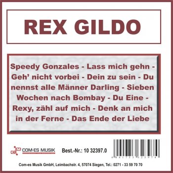 Rex Gildo Lass mich gehen
