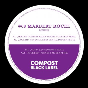 Исполнитель Marbert Rocel, альбом Compost Black Label #68