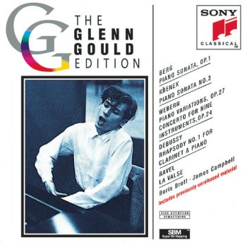 Glenn Gould Rhapsody No. 1, L. 116 (Version for Clarinet and Piano)