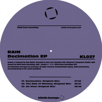 rAin (MU) Decimation - Original Mix