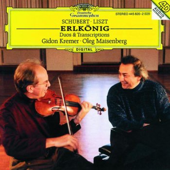 Gidon Kremer Grand Caprice Sur Le Roi Des Aulnes De F. Schubert, Op.26: Presto