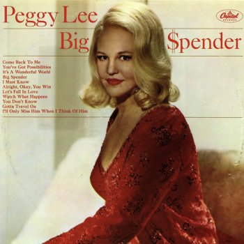 Peggy Lee I Must Know