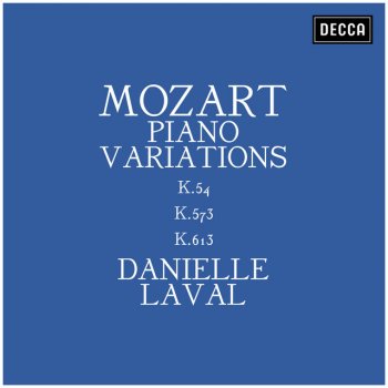 Wolfgang Amadeus Mozart feat. Danielle Laval 6 Variations in F, K.54: 6. Variation V