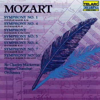 Wolfgang Amadeus Mozart, Prague Chamber Orchestra & Sir Charles Mackerras Symphony No. 6 in F major, K.43: II. Andante