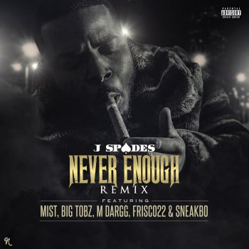 J Spades feat. Big Tobz, M Dargg, Frisco & Sneakbo Never Enough Remix