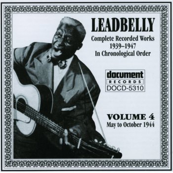 Lead Belly Backwater Blues