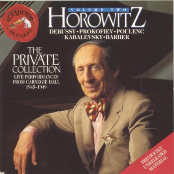 Vladimir Horowitz Cinderella, Op. 95, No. 3: Valse Lente