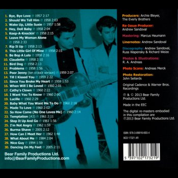 The Everly Brothers What About Me (Take 13)