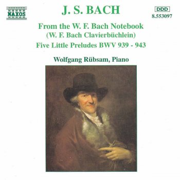 Johann Sebastian Bach feat. Wolfgang Rübsam The Well-Tempered Clavier, Book 1: Pralude in C Minor, BWV 847