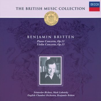 Mark Lubotsky feat. English Chamber Orchestra & Benjamin Britten Violin Concerto, Op. 15: II. Vivace